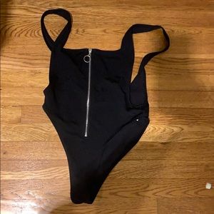 Black bodysuit